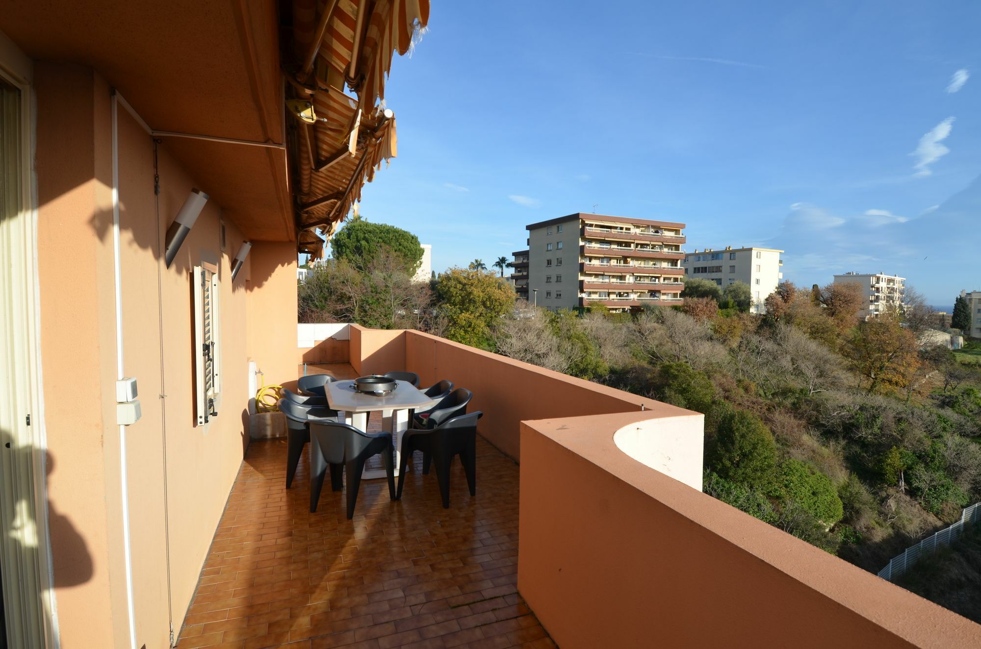 Appartement Rooftop 8 Personnes Grande Terrasse Avec Parking Quartier Aeroport Ница Екстериор снимка